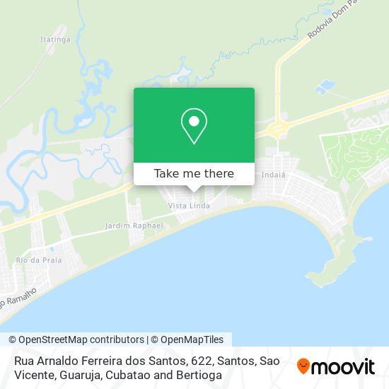 Rua Arnaldo Ferreira dos Santos, 622 map