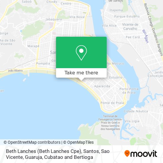 Beth Lanches (Beth Lanches Cpe) map