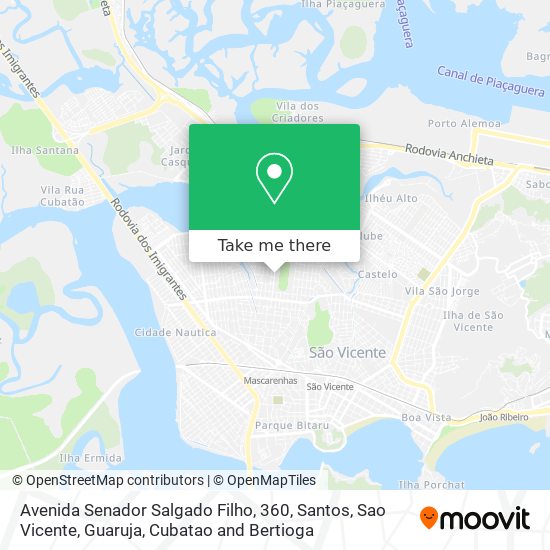 Avenida Senador Salgado Filho, 360 map
