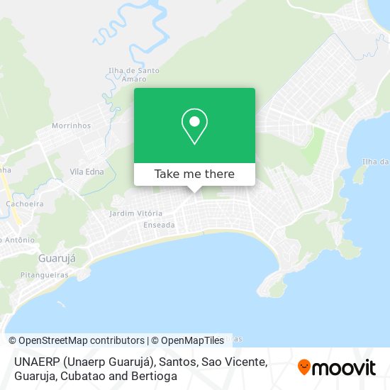 UNAERP (Unaerp Guarujá) map