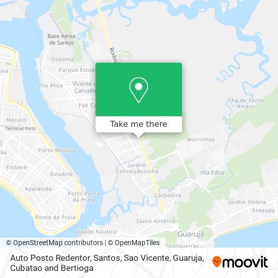 Auto Posto Redentor map