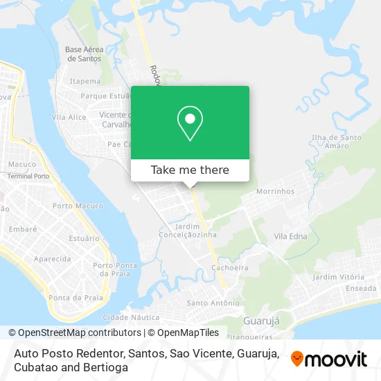 Auto Posto Redentor map