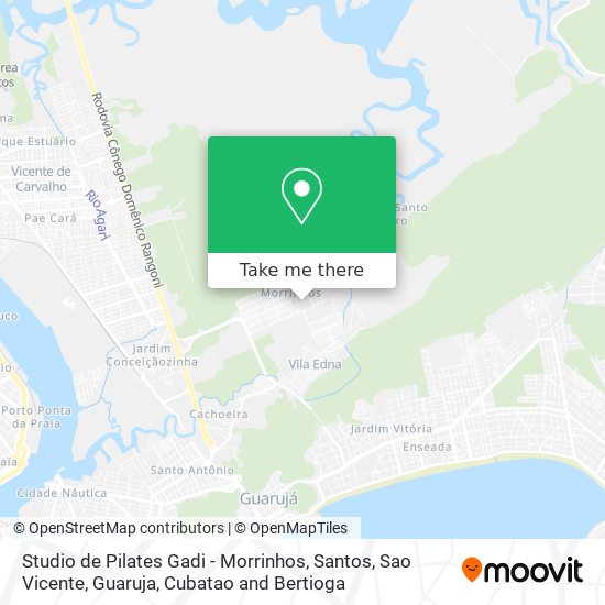 Studio de Pilates Gadi - Morrinhos map