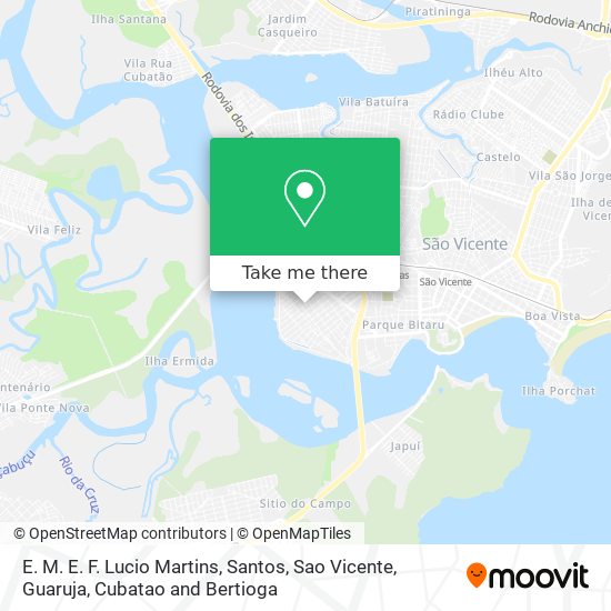 E. M. E. F. Lucio Martins map
