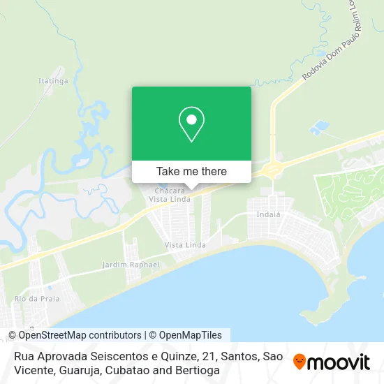 Rua Aprovada Seiscentos e Quinze, 21 map