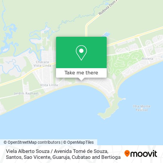 Viela Alberto Souza / Avenida Tomé de Souza map