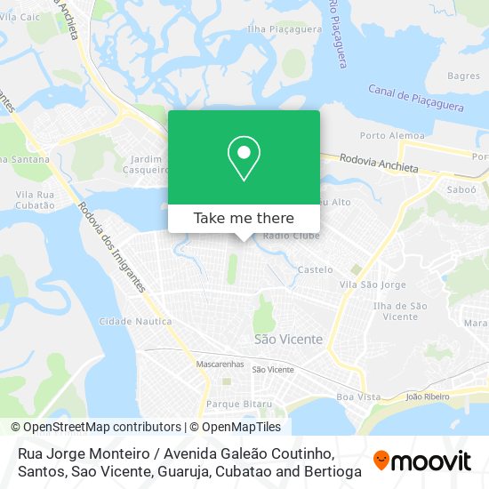 Rua Jorge Monteiro / Avenida Galeão Coutinho map