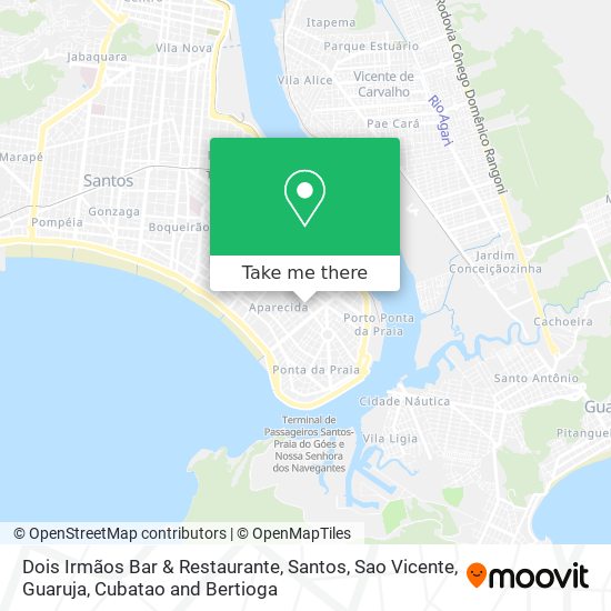 Dois Irmãos Bar & Restaurante map