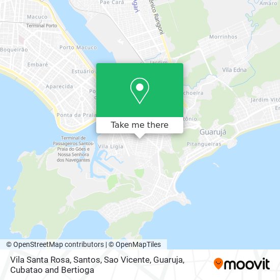 Vila Santa Rosa map