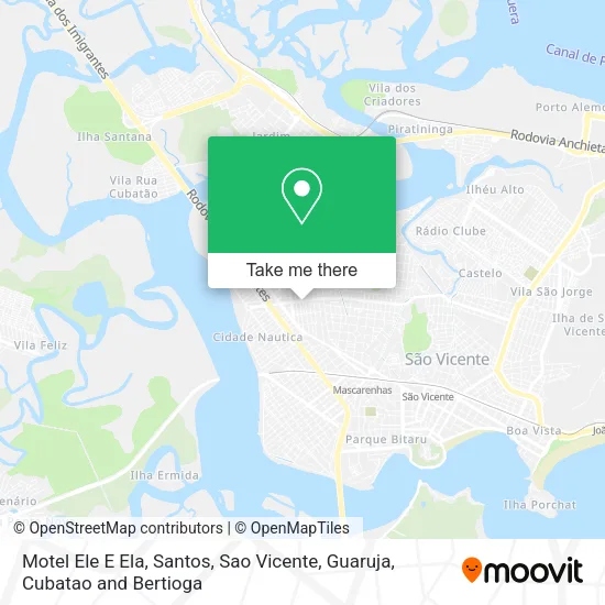 Motel Ele E Ela map