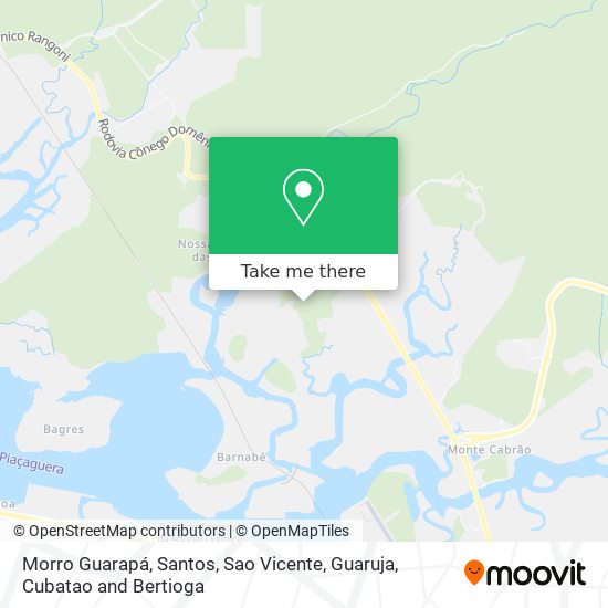 Morro Guarapá map