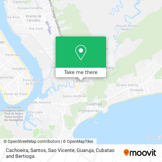 Cachoeira map