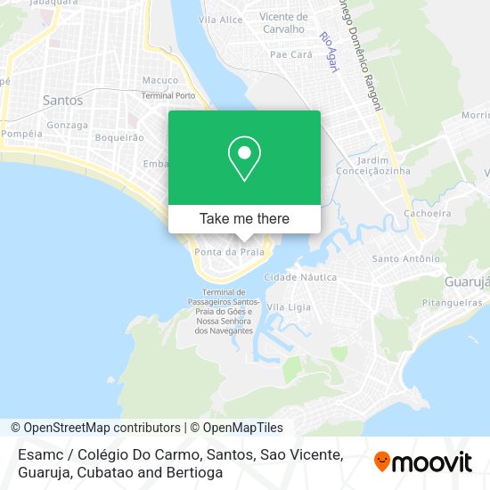 Esamc / Colégio Do Carmo map