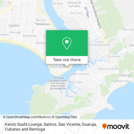 Kenzo Sushi Lounge map