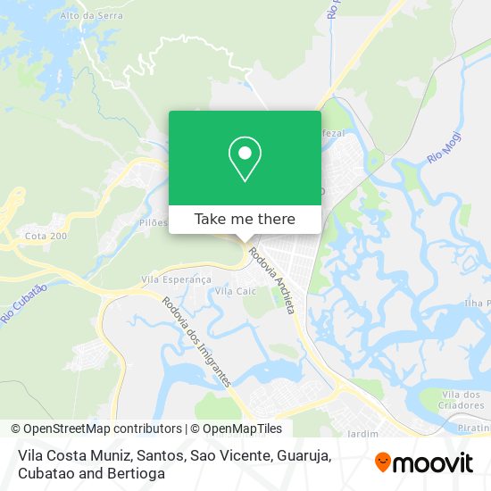 Vila Costa Muniz map