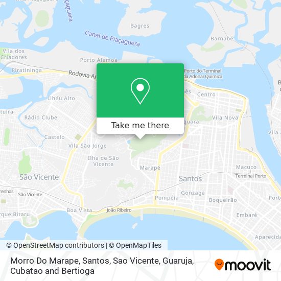 Morro Do Marape map