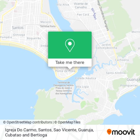 Igreja Do Carmo map