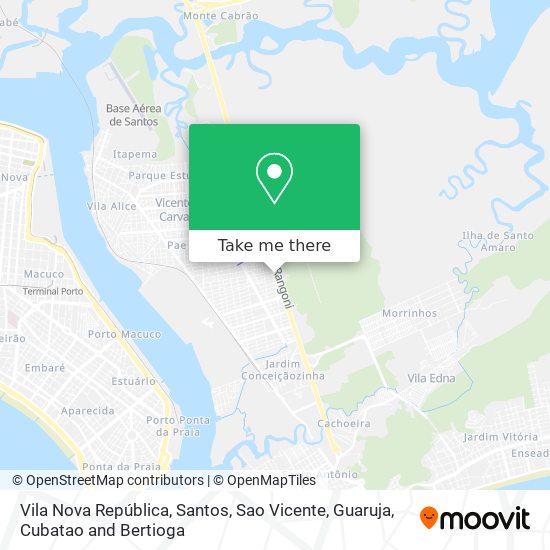 Mapa Vila Nova República