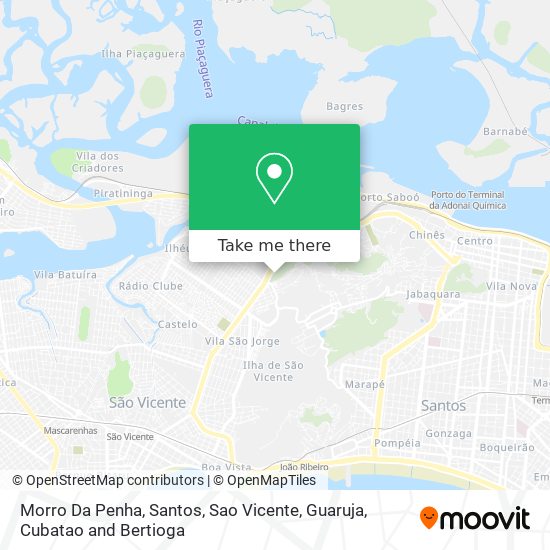 Morro Da Penha map