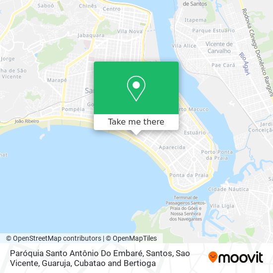 Paróquia Santo Antônio Do Embaré map