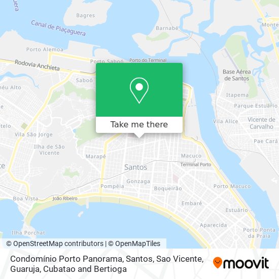 Mapa Condomínio Porto Panorama