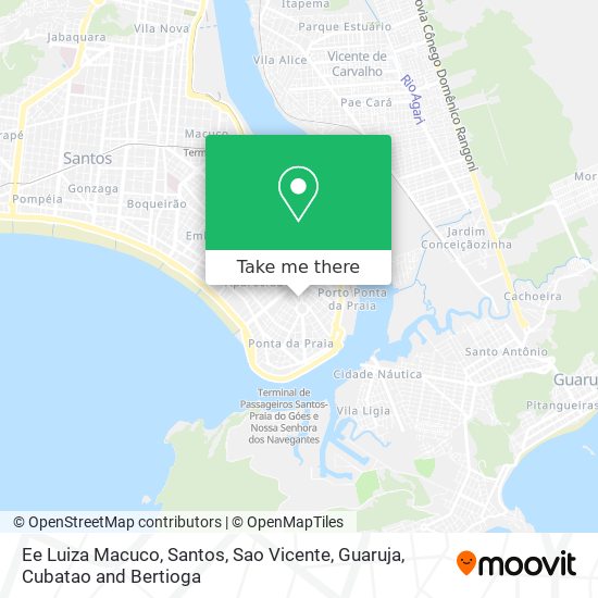 Ee Luiza Macuco map