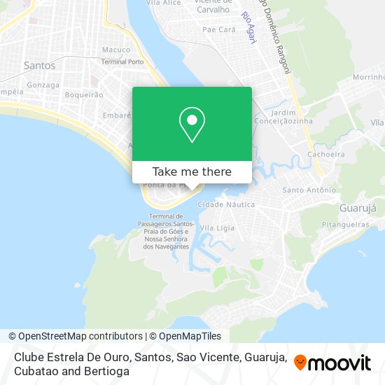 Clube Estrela De Ouro map