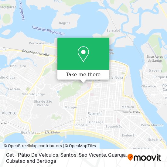 Cet - Pátio De Veículos map
