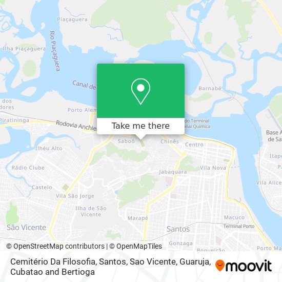 Cemitério Da Filosofia map