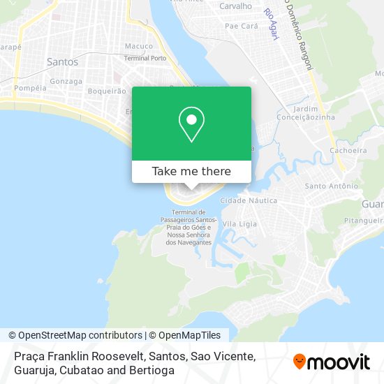 Praça Franklin Roosevelt map