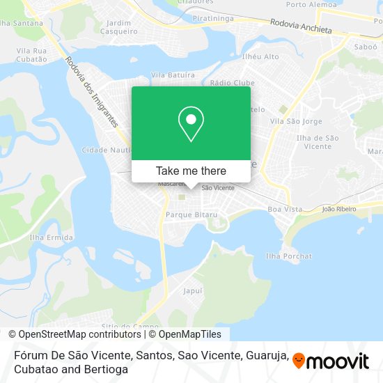 Fórum De São Vicente map