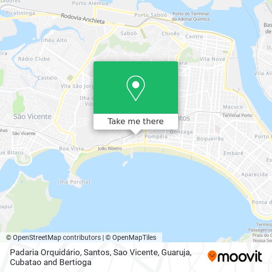 Padaria Orquidário map