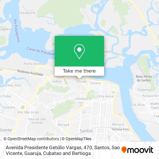 Avenida Presidente Getúlio Vargas, 470 map