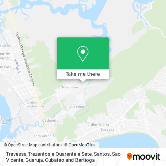 Travessa Trezentos e Quarenta e Sete map
