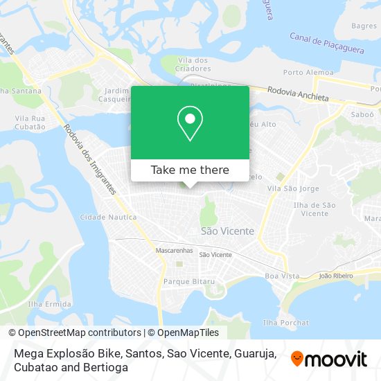 Mega Explosão Bike map