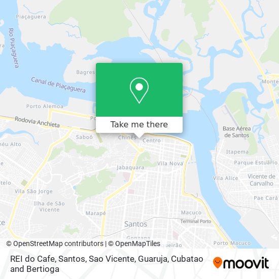 REI do Cafe map