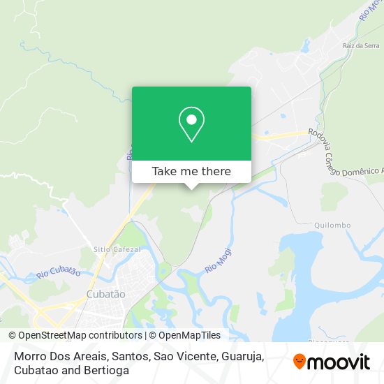 Morro Dos Areais map