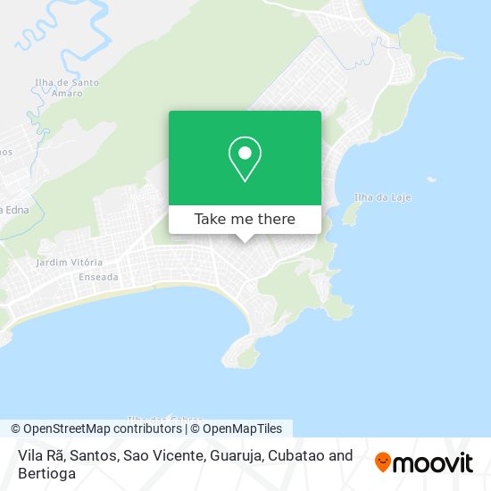 Vila Rã map