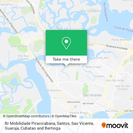 Br Mobilidade Piracicabana map