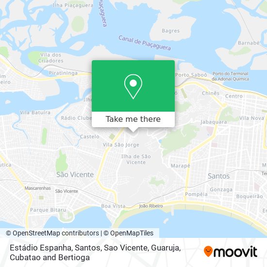 Estádio Espanha map