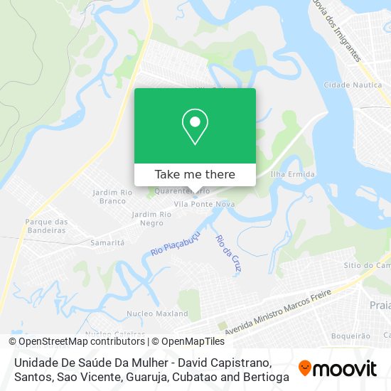 Unidade De Saúde Da Mulher - David Capistrano map