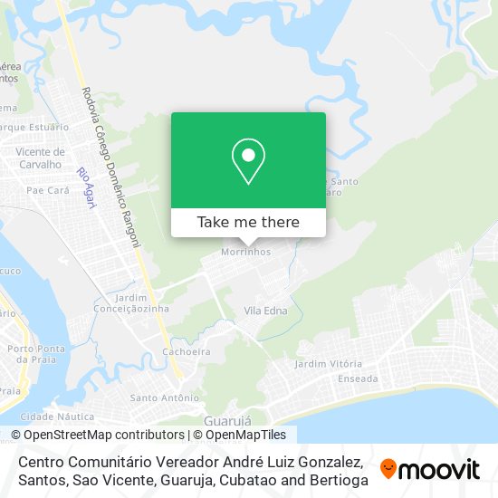 Centro Comunitário Vereador André Luiz Gonzalez map