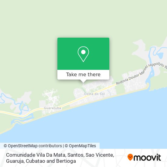 Comunidade Vila Da Mata map