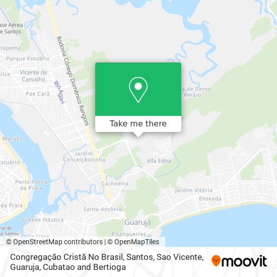 Congregação Cristã No Brasil map