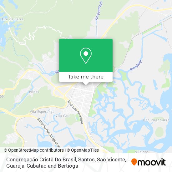 Congregação Cristã Do Brasil map