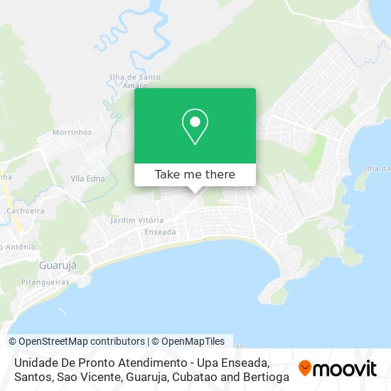 Unidade De Pronto Atendimento - Upa Enseada map