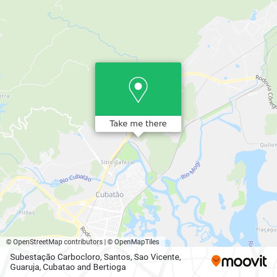 Subestação Carbocloro map