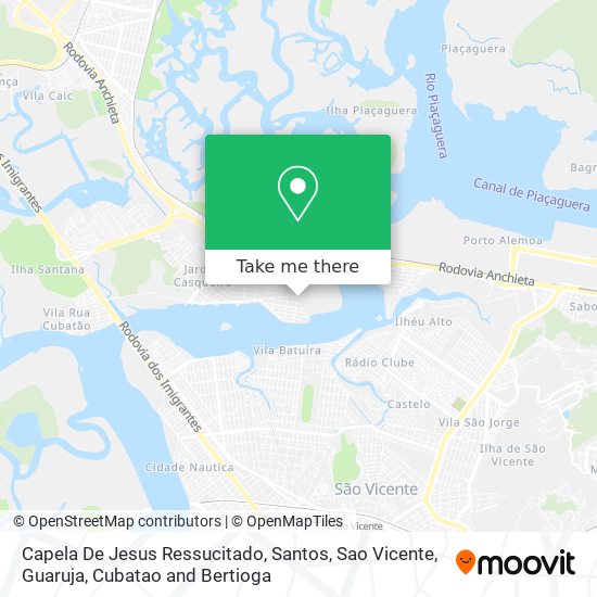 Capela De Jesus Ressucitado map