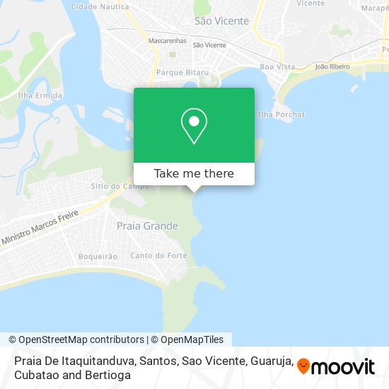 Praia De Itaquitanduva map