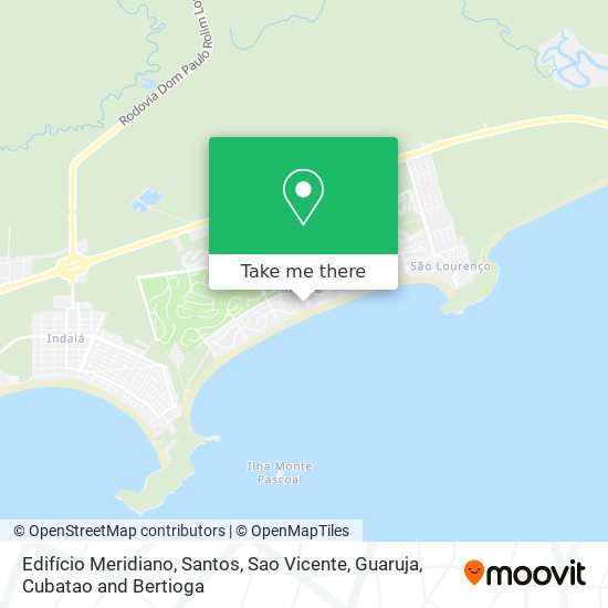 Edifício Meridiano map